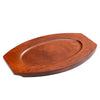 Wooden oval underliner 10-3/4