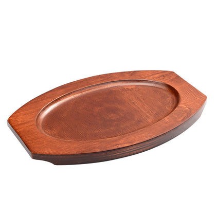 Wooden oval underliner 12-1/4