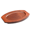 Wooden oval underliner 12-1/4