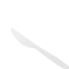 Natural Beige CPLA Medium Weight Disposable Knives For Dining & Catering