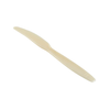 Beige Bio Based Heavy Weight Individually Wrapped Disposable Knives