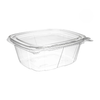 Tamper Resistant Clear Pet Hinged Clamshell Takeout Container