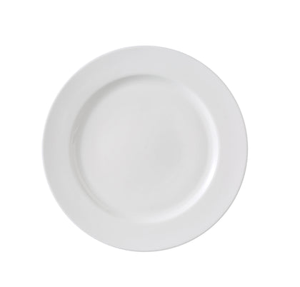 Yanco Plate VS-111 is designed to bring a refined elegance to any dining presentation. Crafted from fully glazed porcelain with a durable magnesia body, this classic bone white plate features a timeless round shape, ideal for serving main courses at upscale restaurants, hotels, and catered events.

