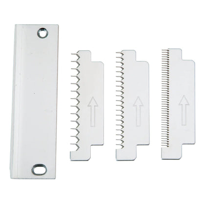 VTS-3GBS, Turning Slicer 3pc Serrated Blade Set: Coarse/Med/Fine
