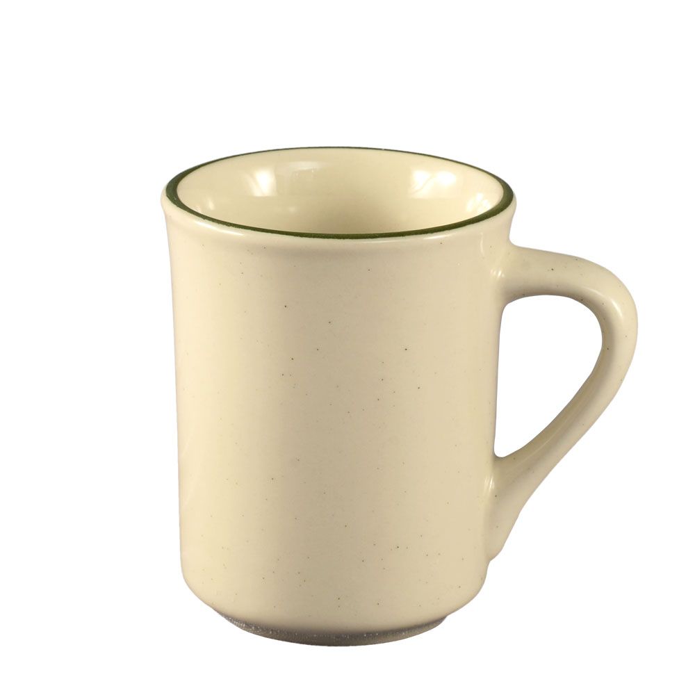 8oz Ventura mug, ceramic coffee and tea cup, heat-resistant, microwave-safe, dishwasher-safe, chip-resistant, ideal for espresso, specialty drinks, modern drinkware, and café-style presentation.