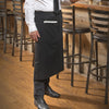 WA-3129BK/3129WH, Full Length, B/W Bistro Apron, EA