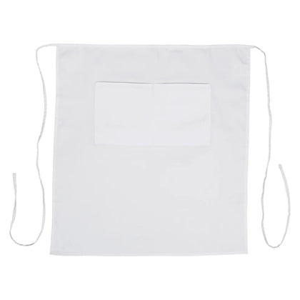 WA-3129BK/3129WH, Full Length, B/W Bistro Apron, EA
