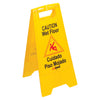 WCS-25,  Yellow Cone Fold-out, Wet Floor Caution Sign