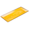 WDM001-508/608 Melamine Rectangular Plates, 24pcs, Red & Yellow