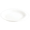 WDP004-201-204, 24pcs Creamy White Porcelain Round Plate
