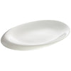 WDP004-209-213, 6-24pcs Creamy White Porcelain Oval Bowl