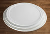 WDP007-101/103, 12pcs Bright White Porcelain Round Platter