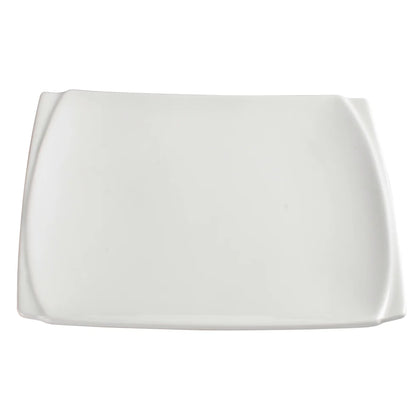 WDP009-101-103, 6-24pcs Bright White Porcelain Square Platter