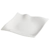 WDP010-101-103, 6-12pcs Bright White Porcelain Square Platter