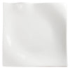 WDP010-101-103, 6-12pcs Bright White Porcelain Square Platter