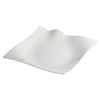 WDP010-101-103, 6-12pcs Bright White Porcelain Square Platter