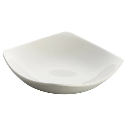 WDP013-102-104, 36pcs Bright White Porcelain Square Platter
