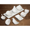WDP021-101, 36pcs Bright White Porcelain Mini Dish