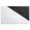 WDP023-202-203, 2pcs Black & White Porcelain Rectangular Platter