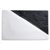 WDP023-202-203, 2pcs Black & White Porcelain Rectangular Platter