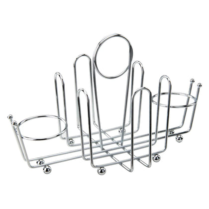 WH-1 Chrome Plated Rack for Shakers & Sugar Packets