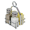 WH-7 Chrome Cruet Rack for Salt/Pepper & Sugar