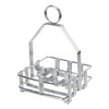 WH-7 Chrome Cruet Rack for Salt/Pepper & Sugar