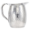 WPB-2H & WPB-3H 2-3qt Stainless Steel Bell Pitcher, Hammered