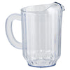 WPS-32/60, 32/60oz 4pcs Clear Plastic Water Pitchers