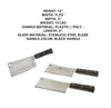 Western bone cleaver #3, sold by the dozen.



