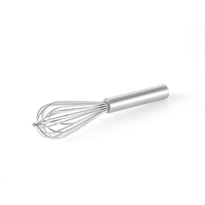 Whip Stainless Steel French 10 inch, durable and flexible whisk, ergonomic handle for comfortable grip, ideal for whipping cream and sauces, commercial-grade kitchen tool, packed 72 each per case