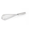 Whip Stainless Steel French 16 inch, long and durable with flexible wires, ergonomic handle for comfort, ideal for large-batch mixing and whipping in commercial kitchens, packed 60 each per case