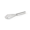 Whip Stainless Steel Piano 10 inch, durable and flexible wires, ergonomic handle for comfort, ideal for whisking and mixing delicate ingredients, lightweight design, packed 72 each per case