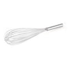 Whip Stainless Steel Piano 18 inch, durable with flexible wires, ergonomic handle for comfortable grip, ideal for whisking eggs, sauces, and batters in commercial kitchens, packed 72 each per case