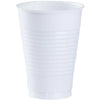 12oz disposable plastic cups in red, white, blue, black, gold, silver, yellow, orange, pink, light blue, and hot pink. Durable for hot or cold drinks, perfect for events with easy cleanup and vibrant style.

