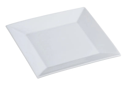 EcoQuality Square Plate ML-114 6/Pcs is an essential serveware in both home and commercial use. Whether you own a restaurant, sushi place or catering company, this modern plate will beautifully present your appetizers, salads, main courses or sushi rolls to the customers. It is also a great solution for a casual party to serve your guests' favorite snacks. Super white color and sleek lines create a perfect base for your colorful and flavorful dish. 