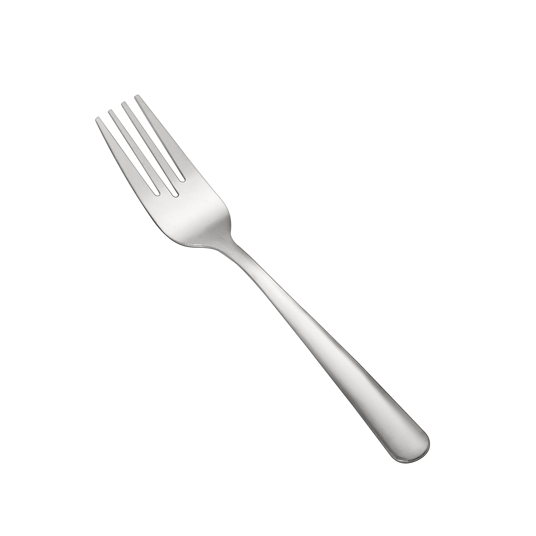 Windsor Salad Fork 18/0 medium weight, 6-1/4 inches, durable stainless steel with a polished finish. Ideal for salads, appetizers, and side dishes in restaurants, cafes, or home dining settings.