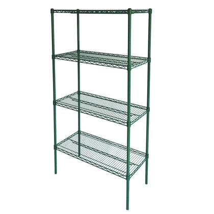 Wire shelving set 36x18x72
