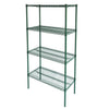 Wire shelving set 36x18x72