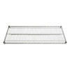 Wire shelf chrome-plated 48x18