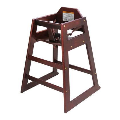 Wooden high chair 29-3/4
