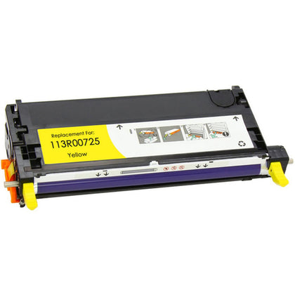 113R00725 Yellow Compatible Toner Cartridge for Xerox Phaser 6180 High Yield, 6000 pages