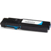 106R02225 Cyan Compatible Toner Cartridge for Xerox Printers, 6,000 pages, vibrant cyan, compatible with Phaser 6600, 6600n, 6600dn, WorkCentre 6605.