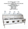 YORK 4 Chamber Stainless Steel with Flue - S/S: High-performance stainless steel chamber system with integrated flue for efficient ventilation.



