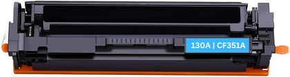 Toner Cartridge CF351A (130A) Cyan Compatible for HP Color LaserJet Pro MFP M176/M176n/M176fn/M177/M177fw, 1,000 pages