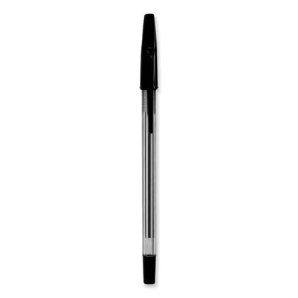 black ballpoint pen 0.7mm smooth ink flow precise tip comfortable grip durable construction fine sharp lines everyday writing versatile use professional results