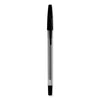 black ballpoint pen 0.7mm smooth ink flow precise tip comfortable grip durable construction fine sharp lines everyday writing versatile use professional results