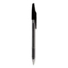 black ballpoint pen 0.7mm smooth ink flow precise tip comfortable grip durable construction fine sharp lines everyday writing versatile use professional results