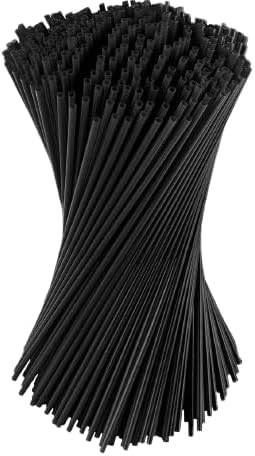 5-inch black coffee stirrer durable plastic convenient size sleek design versatile use hot and cold beverages bulk pack professional appearance