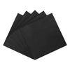 2-ply black beverage napkin premium quality elegant design versatile use compact size bulk pack absorbent and durable bar restaurant special event sophisticated touch